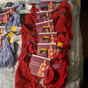 Adore me red Barlett lingerie